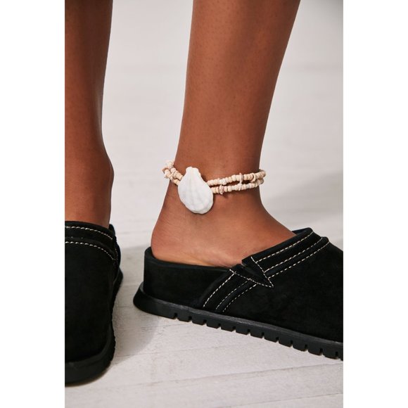 FREE PEOPLE Milo Everyday Mules / Black NIB - Picture 3 of 10